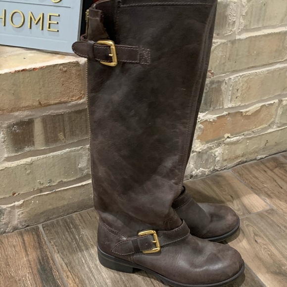 Steve Madden Lindley Brown Leather 